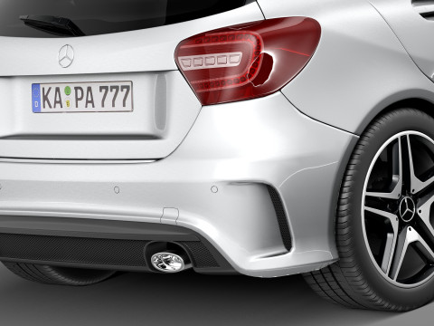 Mercedes-Benz A-Class 2013 3D Model