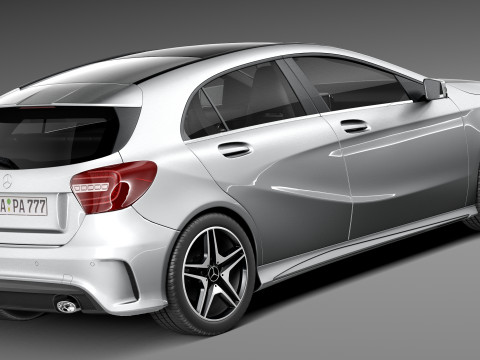 Mercedes-Benz A-Class 2013 3D Model