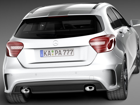 Mercedes-Benz A-Class 2013 3D Model