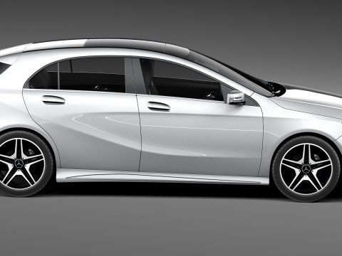 Mercedes-Benz A-Class 2013 3D Model