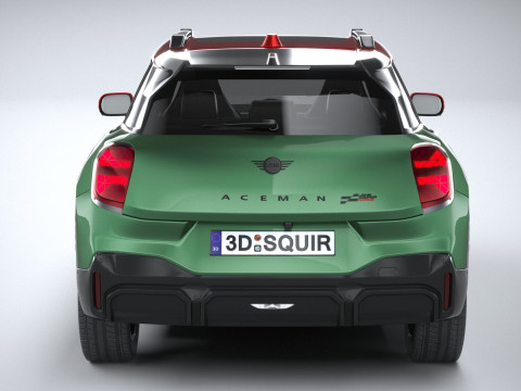 Mini John Cooper Works Aceman 2025 3D 모델