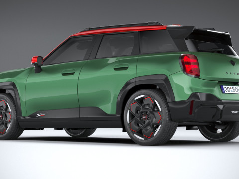 Mini John Cooper Works Aceman 2025 3D 모델