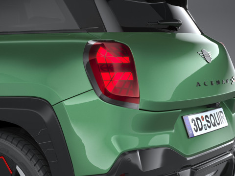 Mini John Cooper Works Aceman 2025 3D 모델