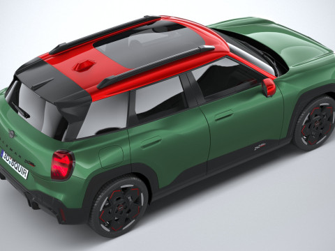 Mini John Cooper Works Aceman 2025 3D 모델