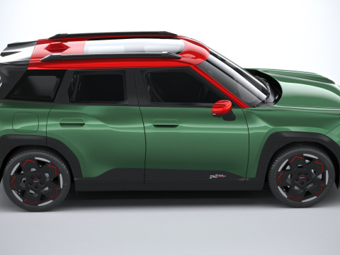 Mini John Cooper Works Aceman 2025 3D 모델