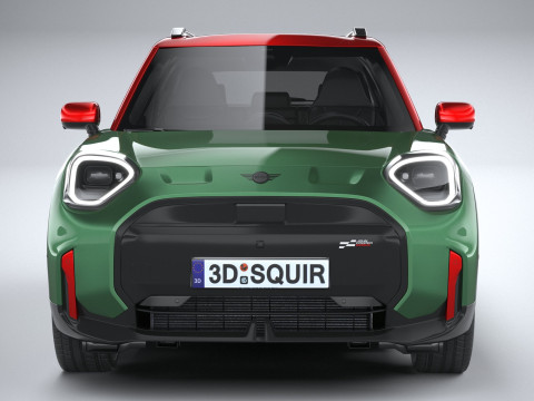 Mini John Cooper Works Aceman 2025 3D 모델