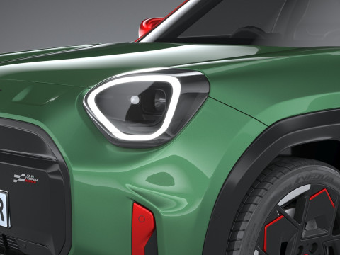 Mini John Cooper Works Aceman 2025 3D 모델