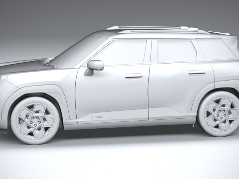 Mini John Cooper Works Aceman 2025 3D 모델