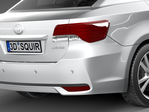 Toyota Avensis Sedan 2013 3Dモデル