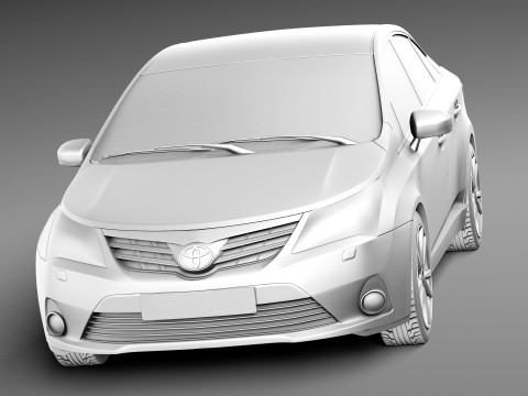 Toyota Avensis Sedan 2013 3Dモデル