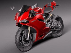 ducati 1199 panigale 3D Model