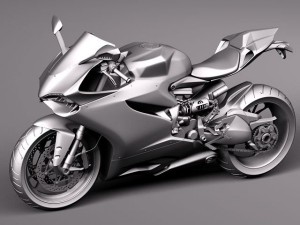 Ducati 1199 Panigale 3D Model