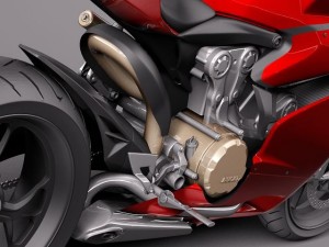 Ducati 1199 Panigale 3D Model