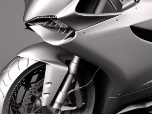 Ducati 1199 Panigale 3D Model