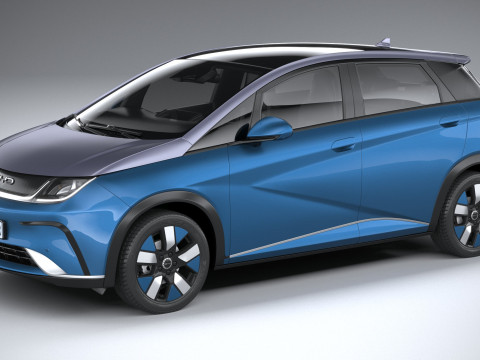 BYD Dolphin 2025 3D Модель
