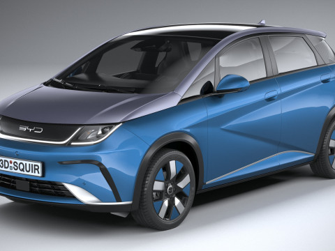 BYD Dolphin 2025 3Dモデル