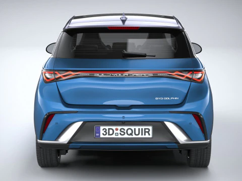 BYD Dolphin 2025 3D Model