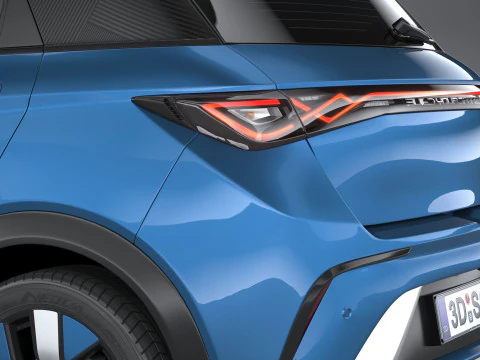 BYD Dolphin 2025 3D Model