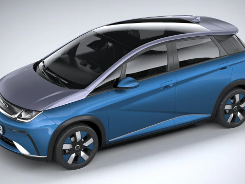 BYD Dolphin 2025 3D Model