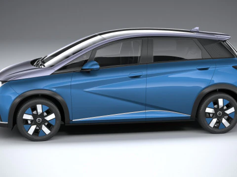 BYD Dolphin 2025 3D Model