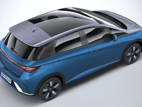 BYD Dolphin 2025 3D Model