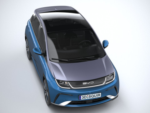 BYD Dolphin 2025 3Dモデル