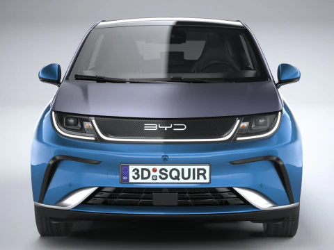 BYD Dolphin 2025 3D Model