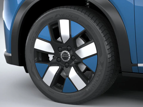 BYD Dolphin 2025 3D Model