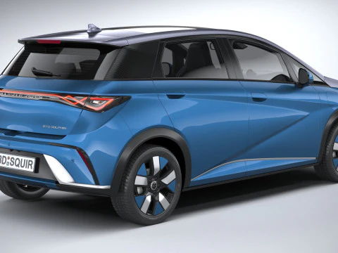 BYD Dolphin 2025 3D Model
