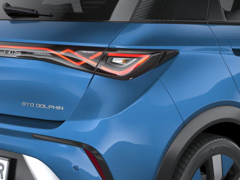 BYD Dolphin 2025 3D Model