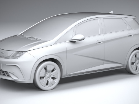 BYD Dolphin 2025 3Dモデル