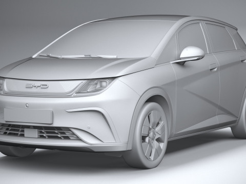 BYD Dolphin 2025 3Dモデル