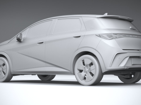 BYD Dolphin 2025 3Dモデル