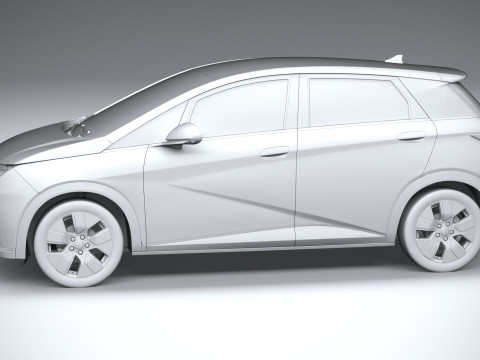 BYD Dolphin 2025 3Dモデル