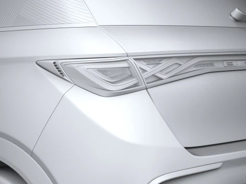 BYD Dolphin 2025 3D Model