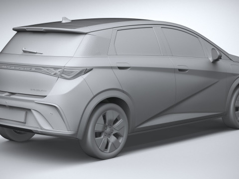 BYD Dolphin 2025 3Dモデル