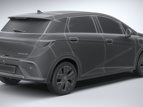 BYD Dolphin 2025 3Dモデル