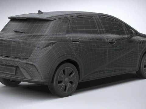 BYD Dolphin 2025 3D Model