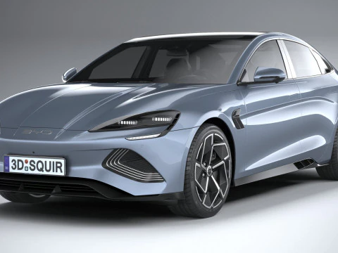 BYD Seal 2025 3D Model