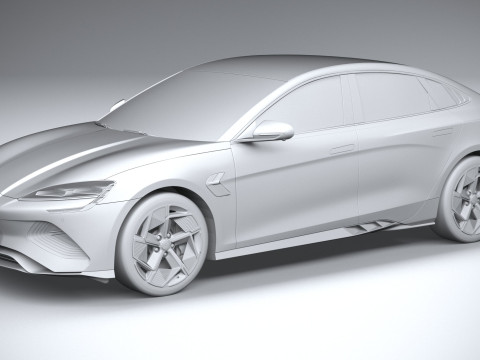 BYD Seal 2025 3D Model