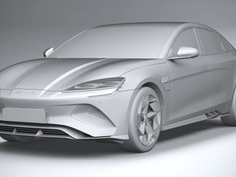 BYD Seal 2025 3D Model