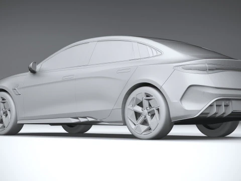 BYD Seal 2025 3D Model