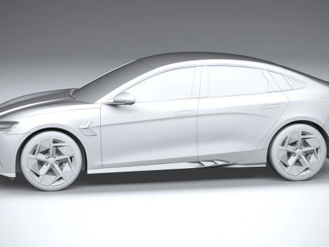 BYD Seal 2025 3D Model