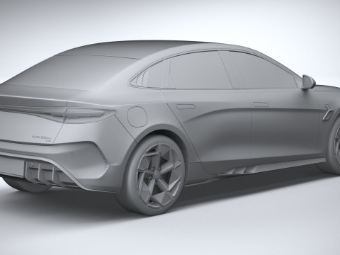 BYD Seal 2025 3D Model