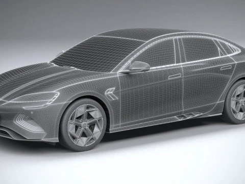BYD Seal 2025 3D Model