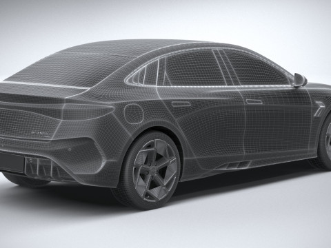 BYD Seal 2025 3D Model