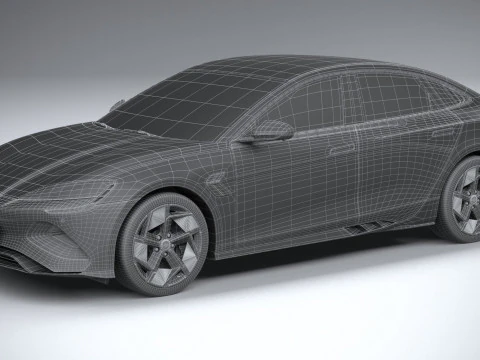 BYD Seal 2025 3D Model