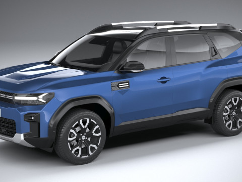 Dacia Bigster 2025 3D Model