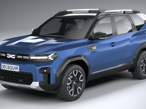 Dacia Bigster 2025 Modèle 3D