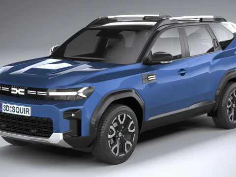 Dacia Bigster 2025 3D Model